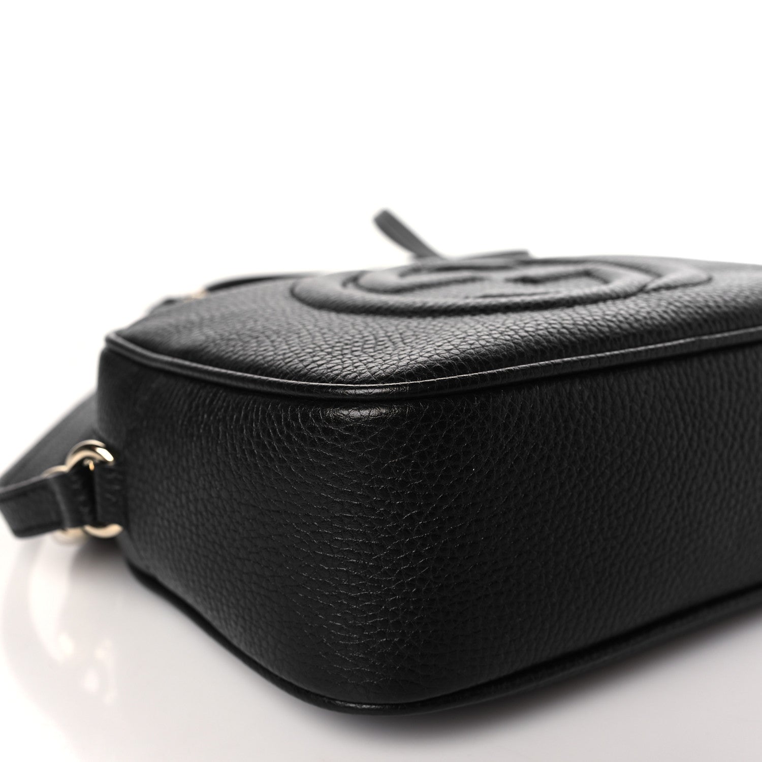 Gucci Pebbled Calfskin Small Soho Disco Bag Black 8 of 10
