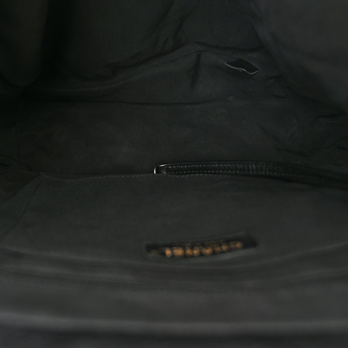 Lambskin Quilted Large Urban Spirit Backpack Black