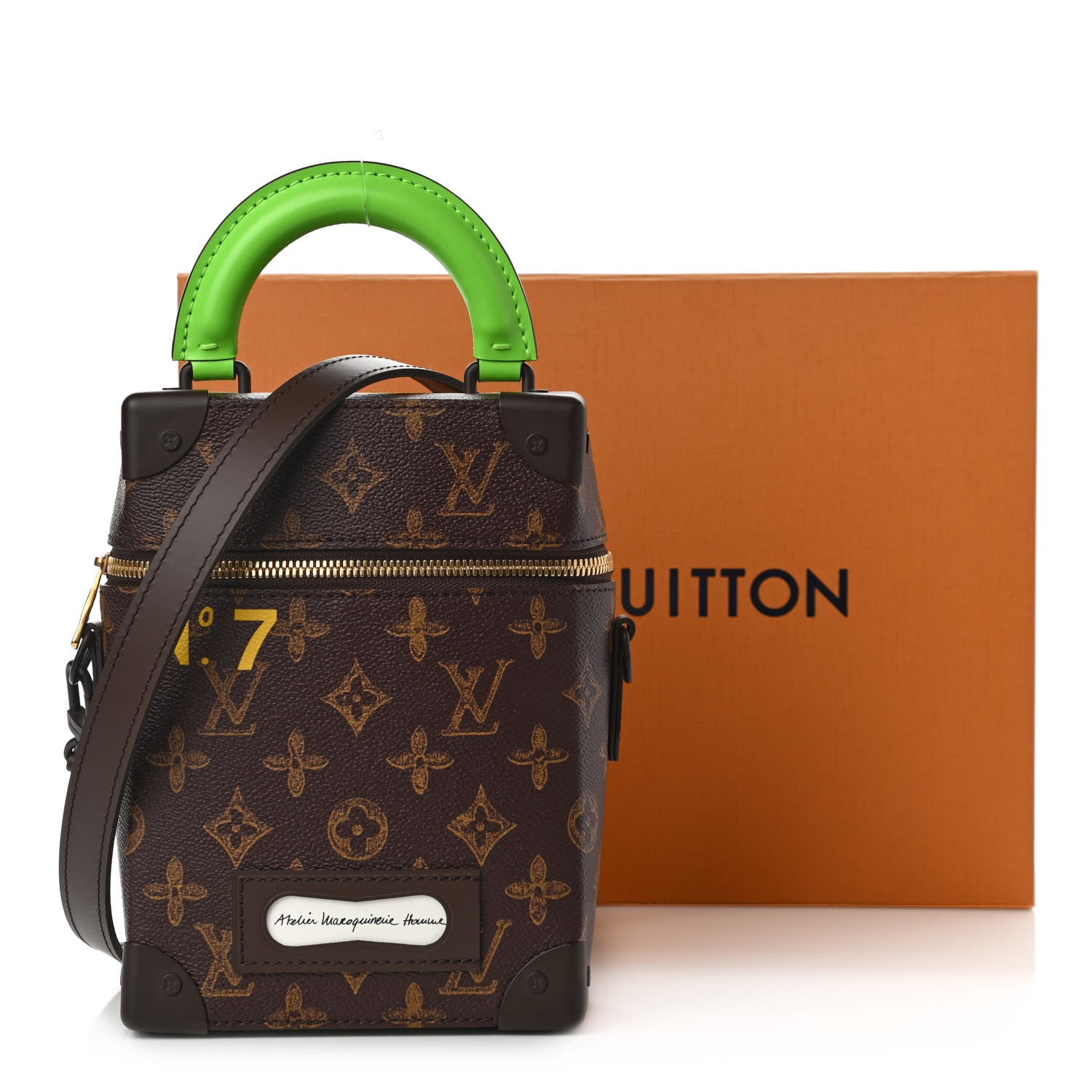 Louis Vuitton Monogram N°7 Vertical Box Trunk 10 of 10