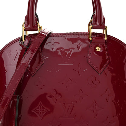 Louis Vuitton Vernis Alma BB Magenta 8 of 10