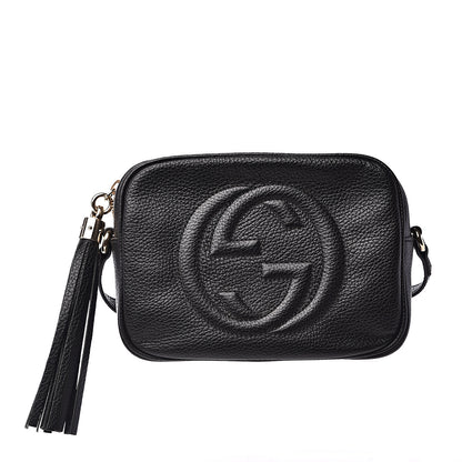 Gucci Pebbled Calfskin Small Soho Disco Bag Black 1 of 8