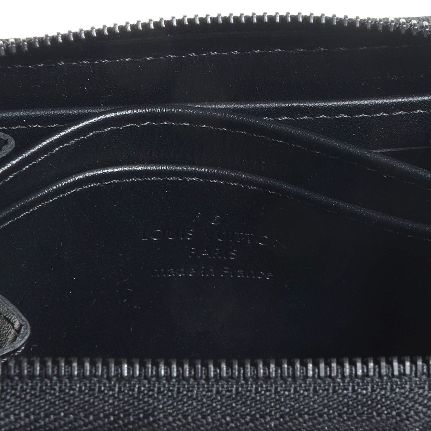 Louis Vuitton Vernis Zippy Coin Purse Wallet Noir Magnetique 7 of 8