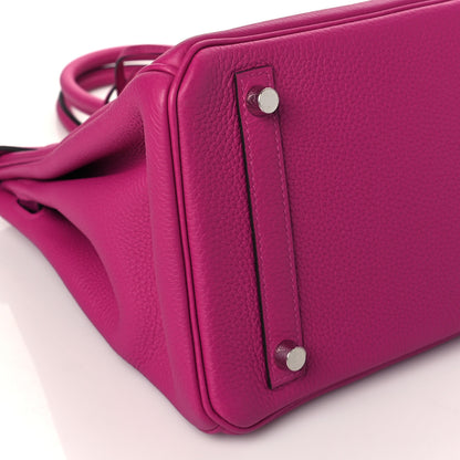 Hermes Togo Birkin 30 Rose Pourpre 8 of 9