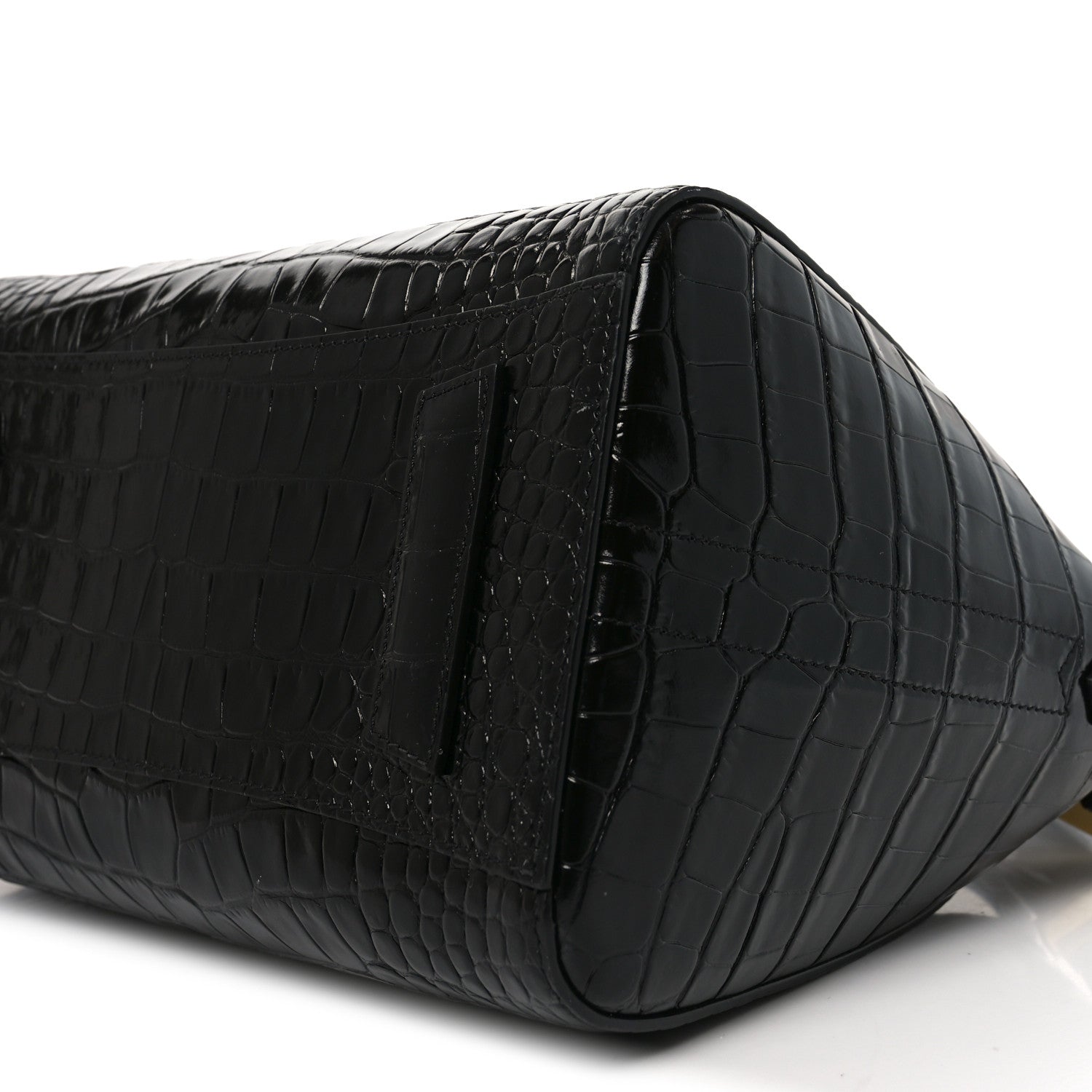 Givenchy Calfskin Crocodile Embossed Small Antigona Black 10 of 10