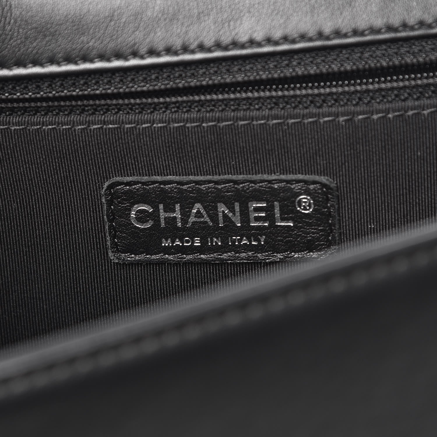 Chanel Calfskin Quilted Large Boy Flap Black 6 of 11