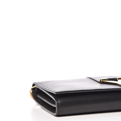Saint Laurent Calfskin Classic Y Ligne Chain Wallet Black 11 of 14