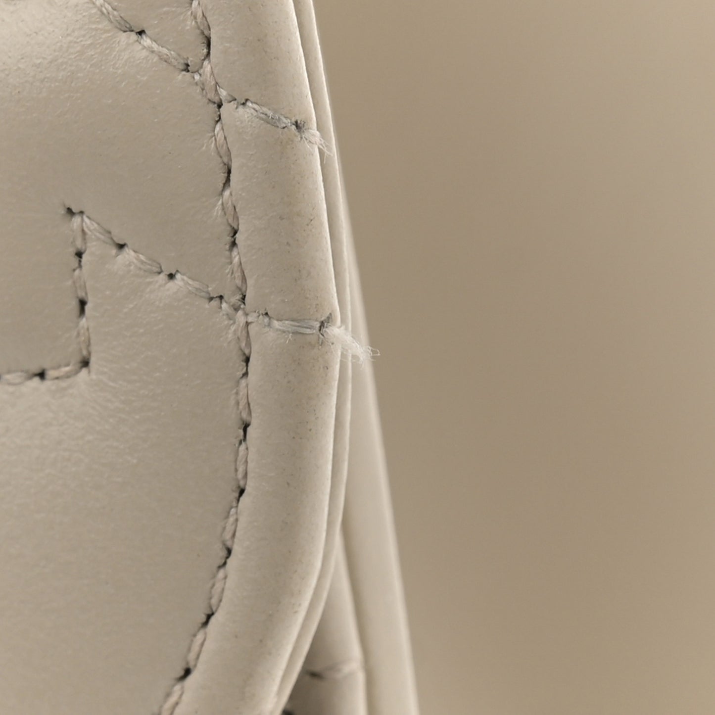 Calfskin Quilted Gancini Flap Bag Peony