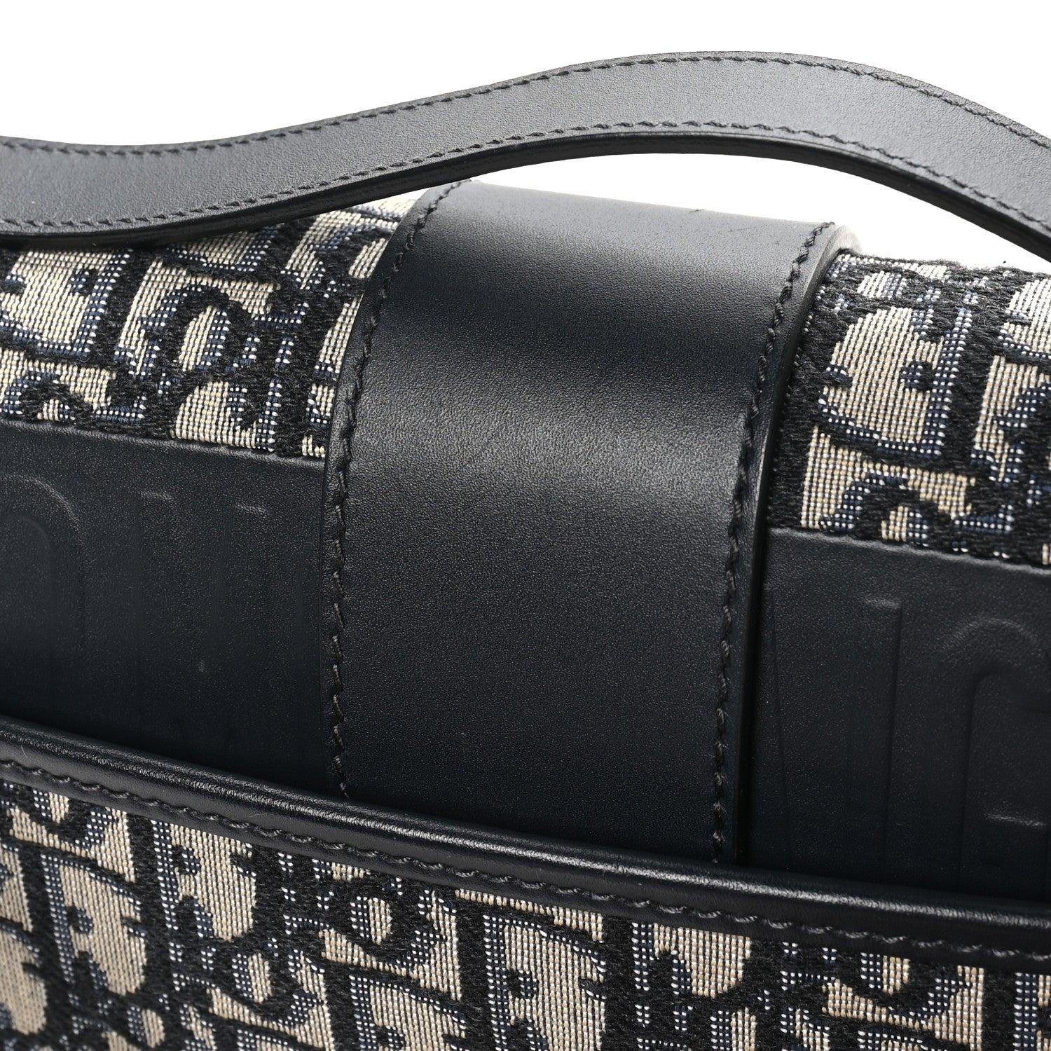 Christian Dior Oblique 30 Montaigne Flap Bag Blue 11 of 11