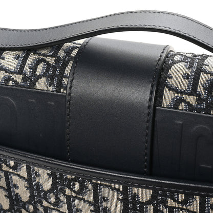 Christian Dior Oblique 30 Montaigne Flap Bag Blue 11 of 11