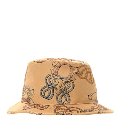 Hermes Linen Cotton Della Cavalleria Funk Hat 57 5 of 11