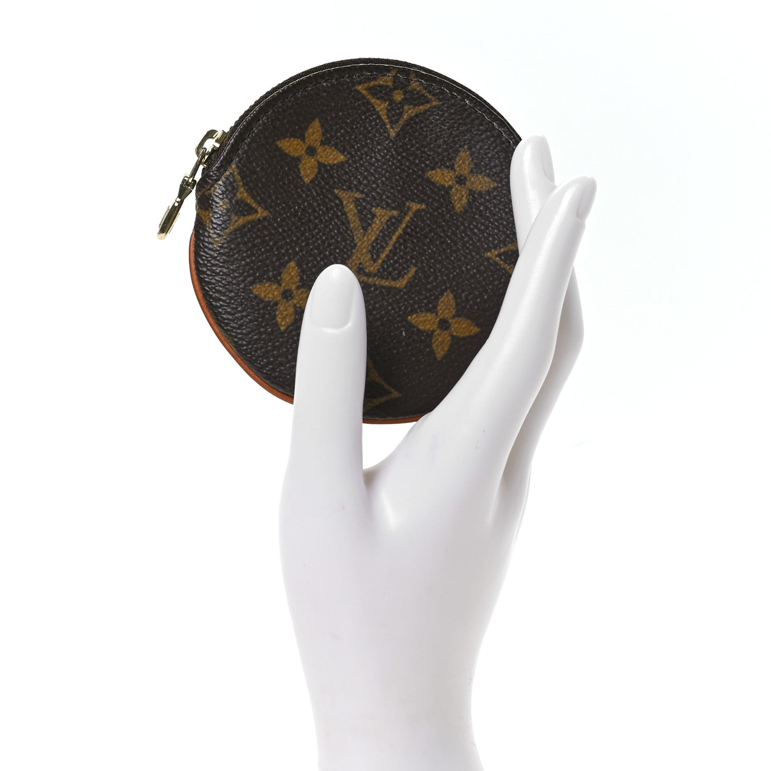 Louis Vuitton Monogram Round Coin Purse 2 of 7