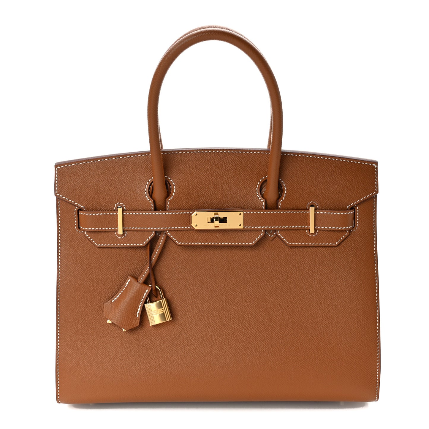 Epsom Birkin Sellier 30 Gold