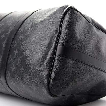 Louis Vuitton Monogram Eclipse Keepall Bandouliere 45 5 of 8