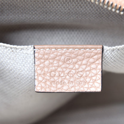 Gucci Pebbled Calfskin Small Soho Disco Bag Rose Beige 6 of 9