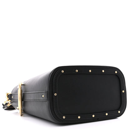 Chloe Smooth Calfskin Small Roy Bucket Bag Black 4 of 11