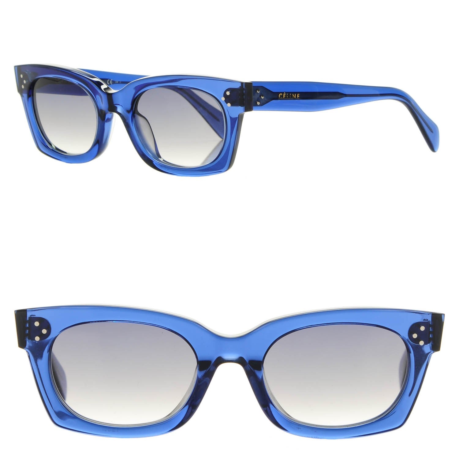 Celine Sofia Sunglasses CL 41029/S Blue 1 of 6