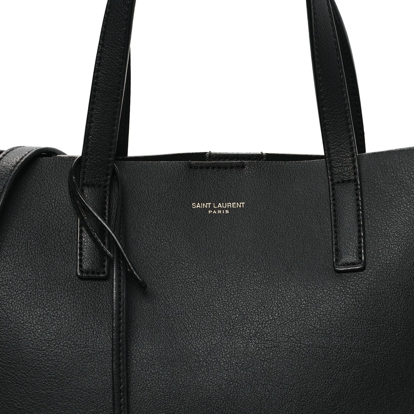 Calfskin Toy Shopping Tote Black