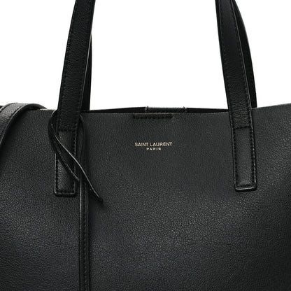 Saint Laurent Calfskin Toy Shopping Tote Black 8 of 11