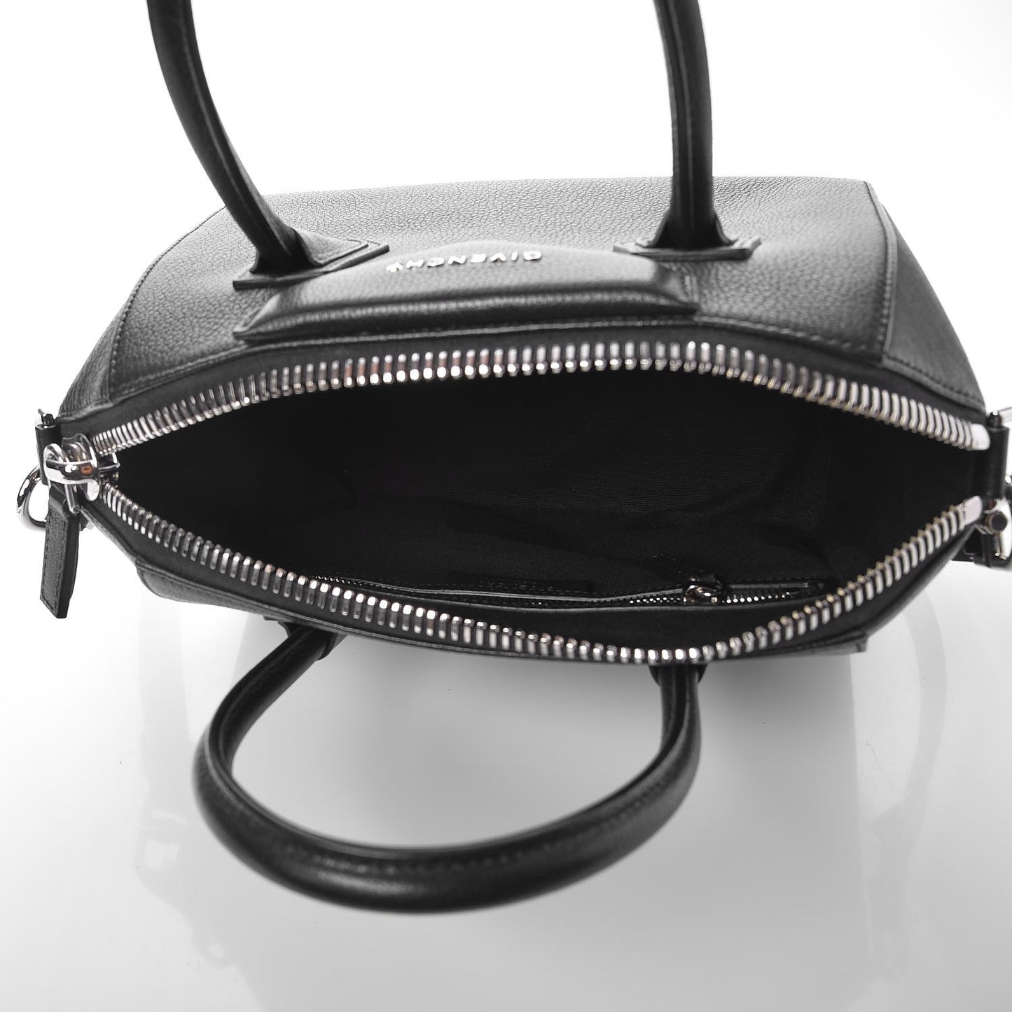Sugar Goatskin Small Antigona Black