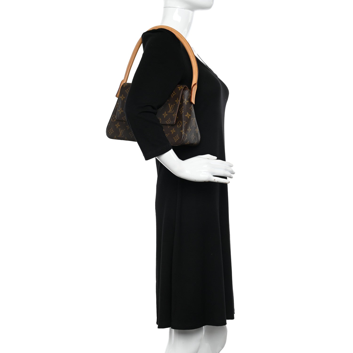 Louis Vuitton LOUIS VUITTON Monogram Mini Looping 2 of 12