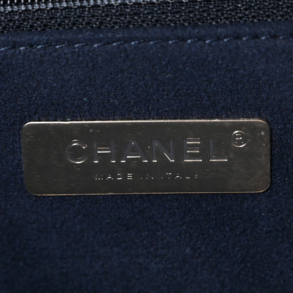 Chanel X PHARRELL WILLIAMS Suede Lambskin Oversized Waist Belt Bag Turquoise 6 of 10