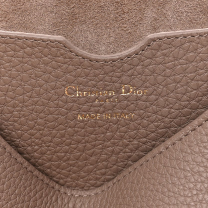 Christian Dior Grained Calfskin Large Bobby Flap Warm Taupe 6 of 11