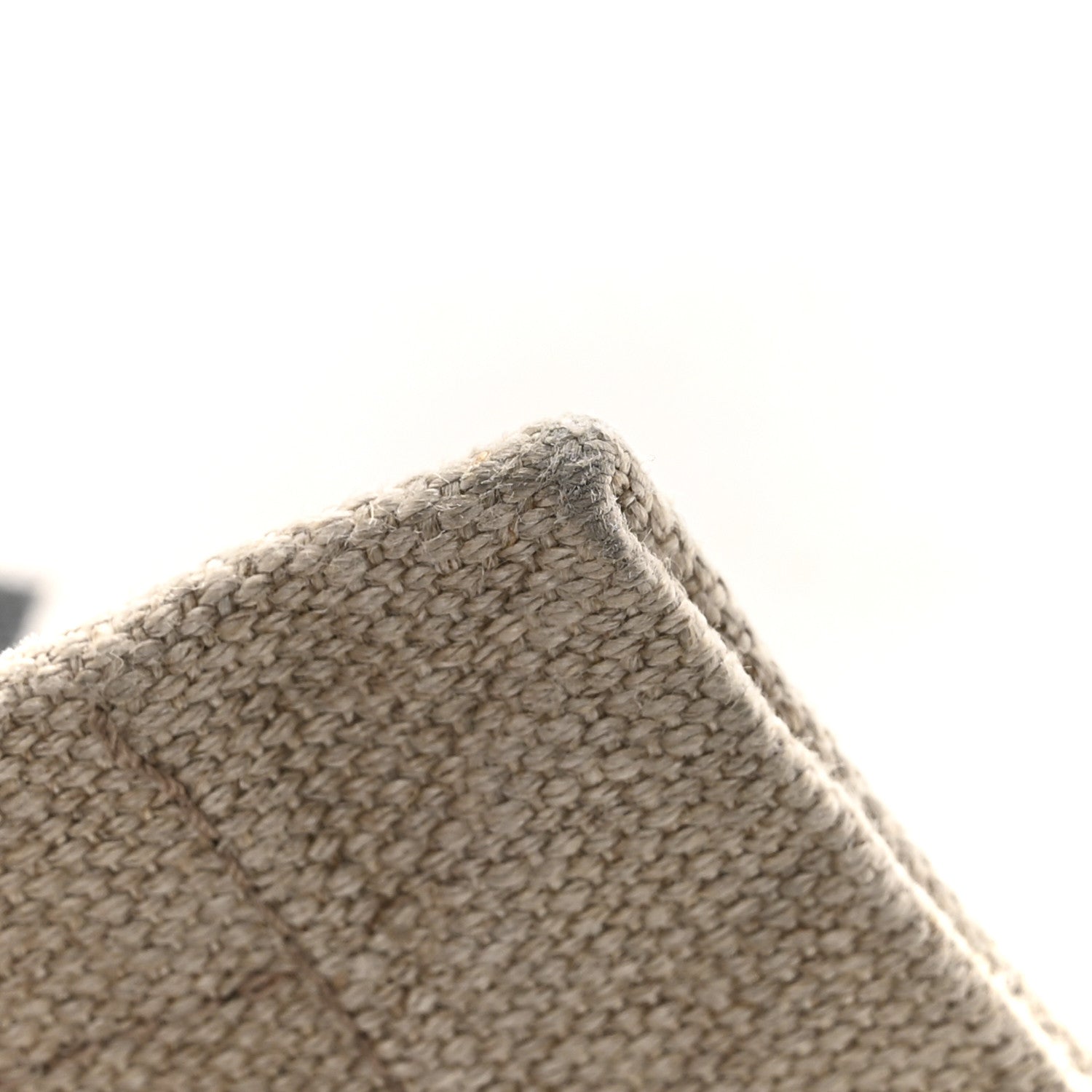Saint Laurent Linen Calfskin Rive Gauche Tote Greggio Natural 15 of 15