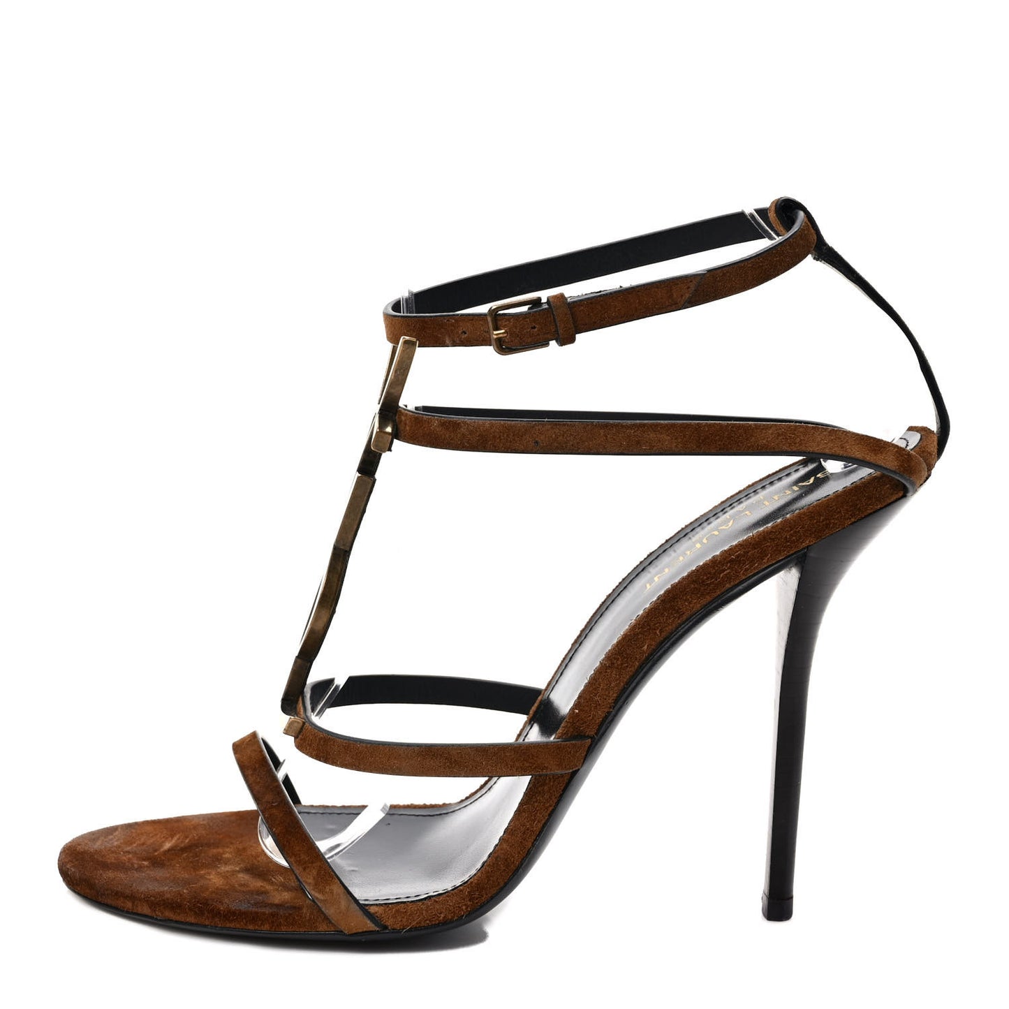 Suede Cassandra 100 Sandals 39.5 Brown