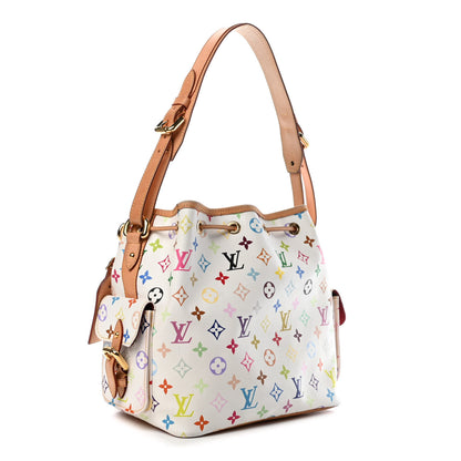 Louis Vuitton Monogram Multicolor Petit Noe White 2 of 4