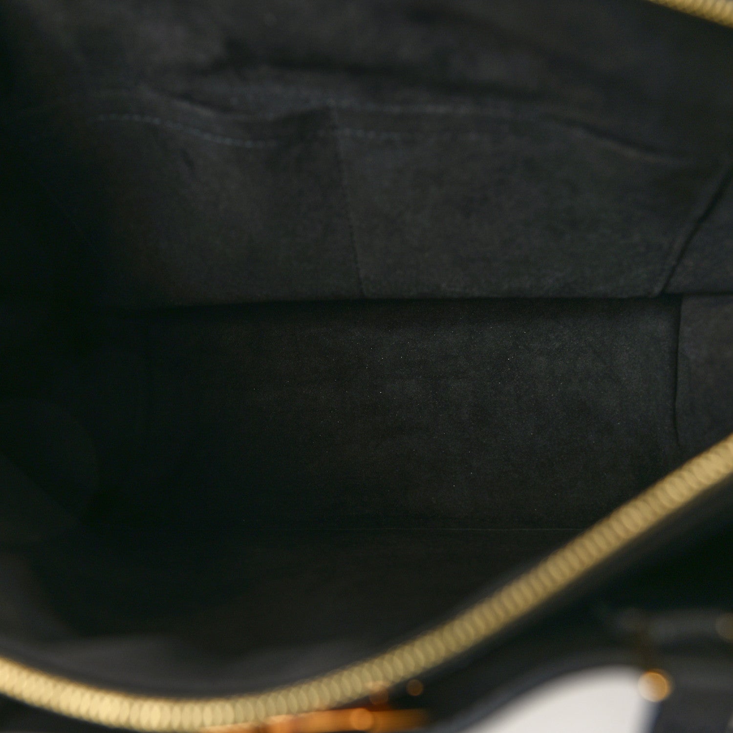 Louis Vuitton Calfskin Lockmeto Black 5 of 10