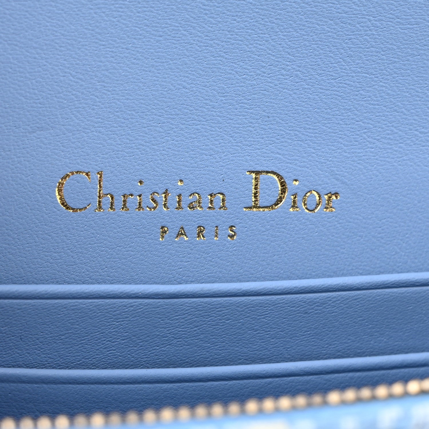 Christian Dior Oblique Saddle Belt Bag Cornflower Blue 6 of 15