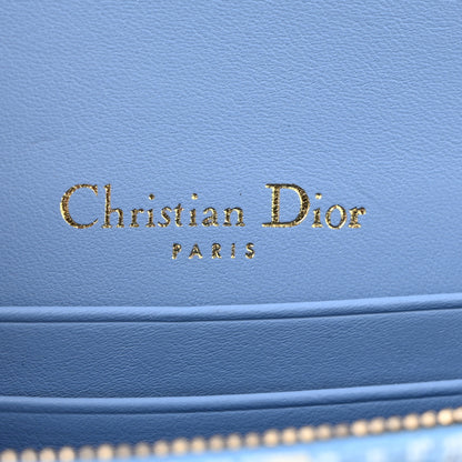Christian Dior Oblique Saddle Belt Bag Cornflower Blue 6 of 15