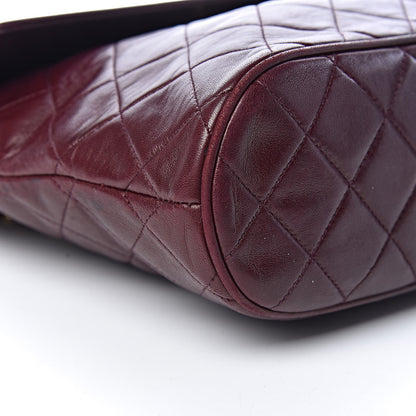 Chanel Lambskin Quilted CC Tassel Flap Red 16 of 17