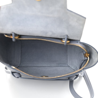 Celine Grained Calfskin Nano Belt Bag Arctic Blue 5 of 10