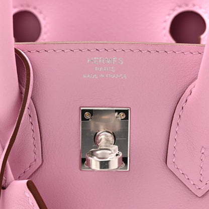 Hermes Swift Birkin 25 Mauve Sylvestre 10 of 12