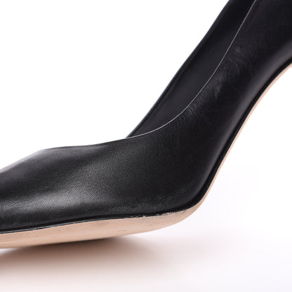 Chanel Lambskin Crystal CC Pumps 41.5 Black 10 of 15