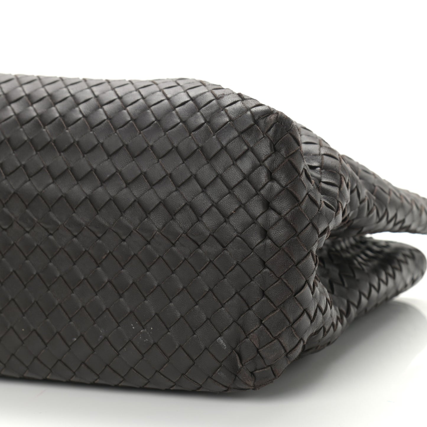 Nappa Intrecciato Medium Tote Grey