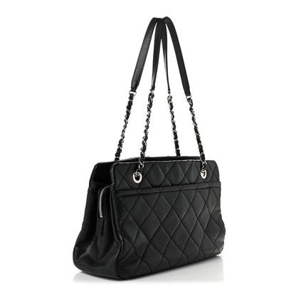 Chanel Caviar Quilted Timeless CC Soft Tote Black 3 of 10