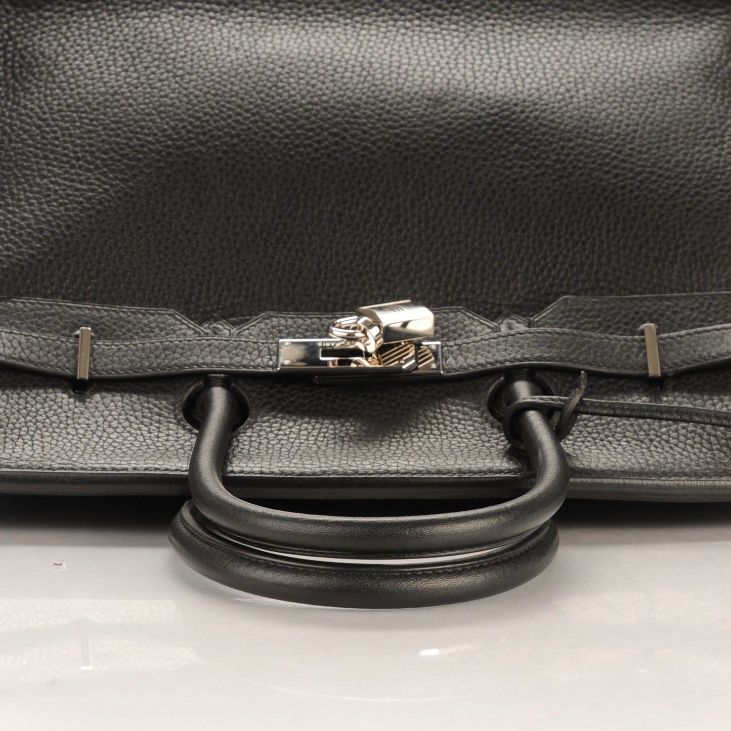 Taurillon Clemence Birkin 35 Black