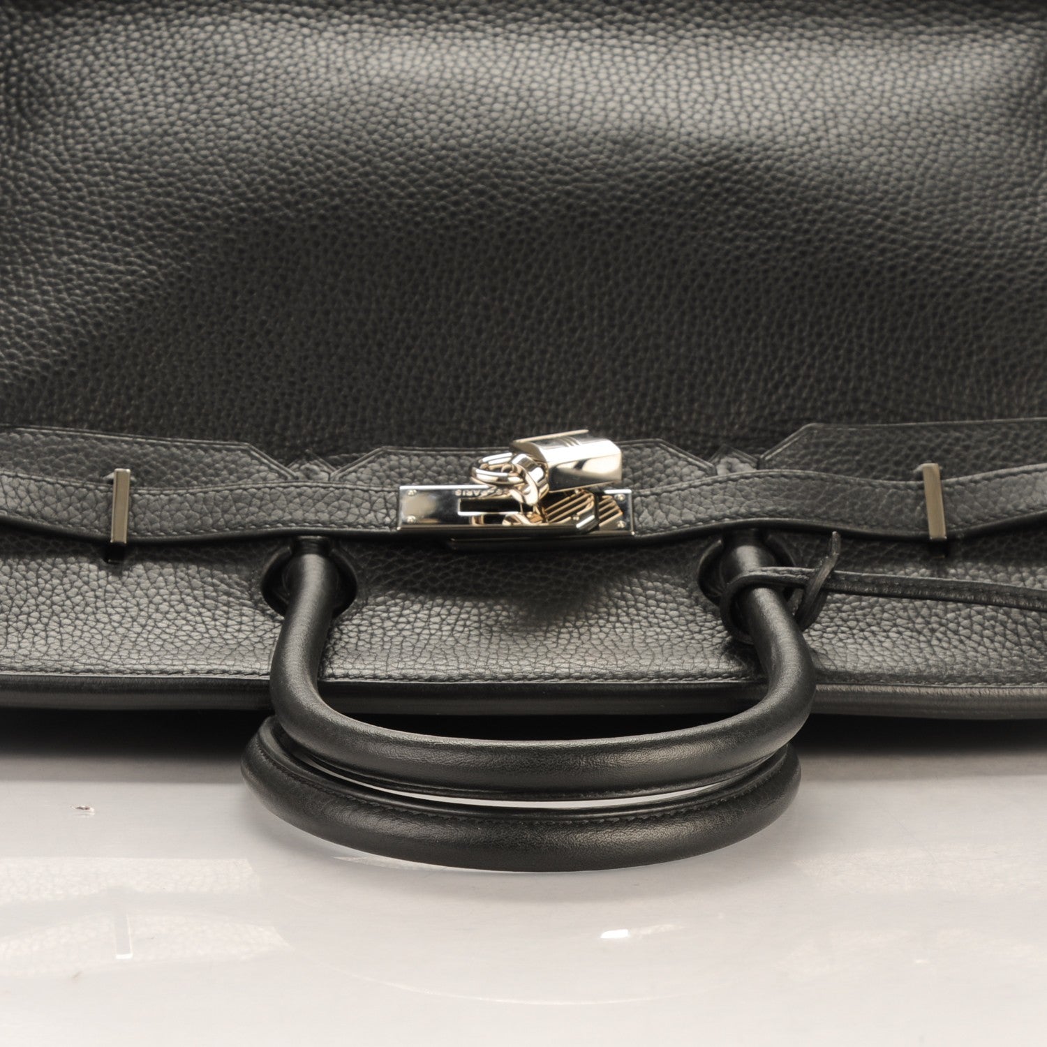 Hermes Taurillon Clemence Birkin 35 Black 16 of 24