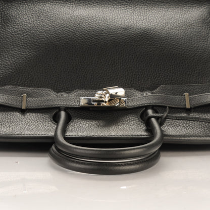 Hermes Taurillon Clemence Birkin 35 Black 16 of 24
