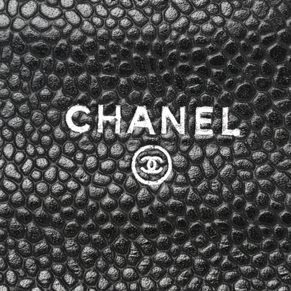 Chanel Caviar Quilted Flap Card Holder Black 6 of 8