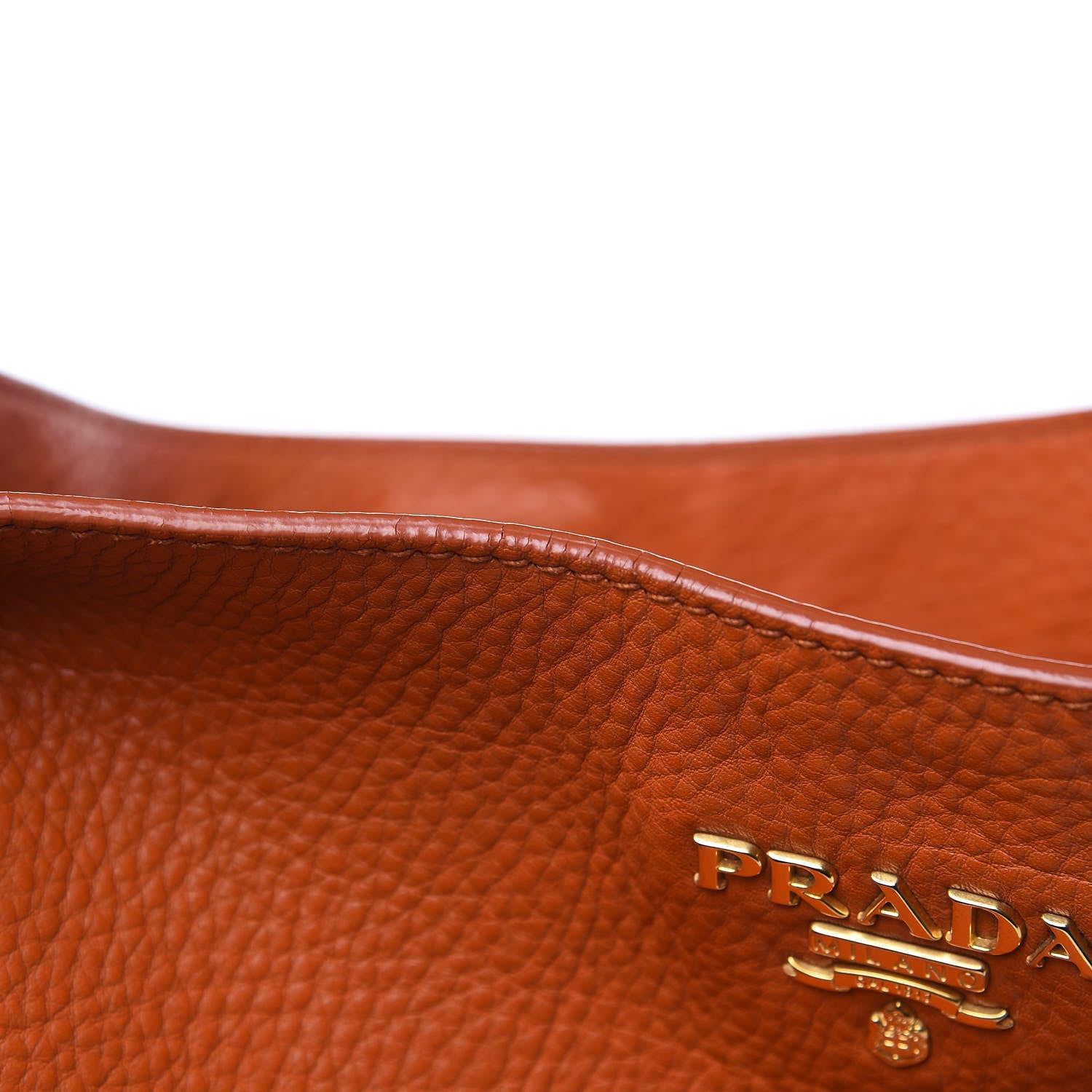 Prada Vitello Daino Hobo Papaya 13 of 13