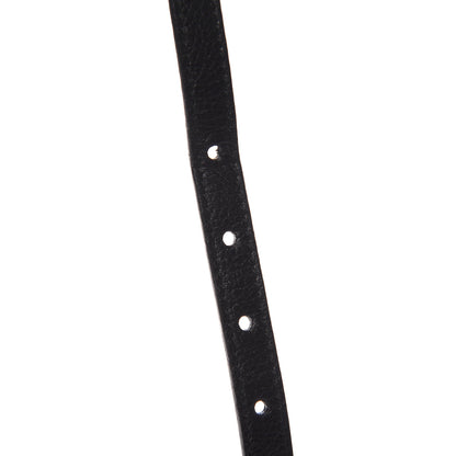 Christian Dior Calfskin Gambler Dice Belt Black 5 of 8