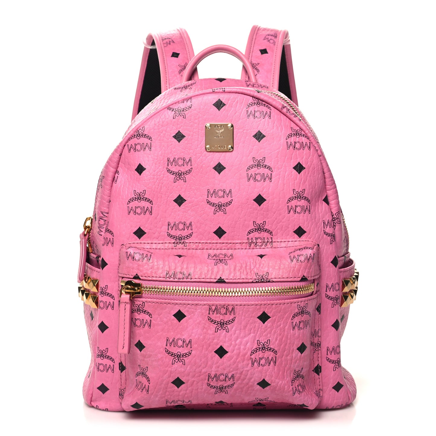 Visetos Small Side Stud Stark Backpack Pink