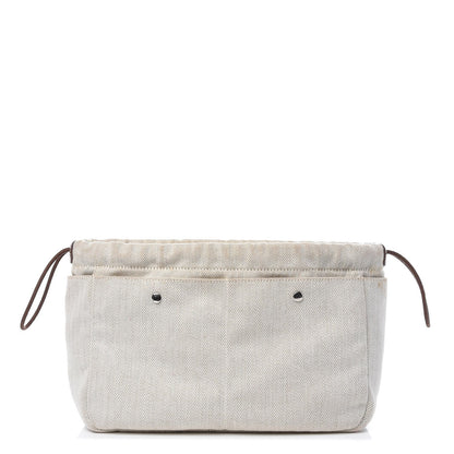 Hermes Canvas Barenia Fourbi 25 MM Pouch Naturel Fauve 1 of 15