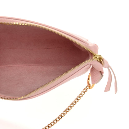 Louis Vuitton Empreinte Monogram Giant By The Pool Mini Pochette Accessories Bouton De Rose 5 of 9