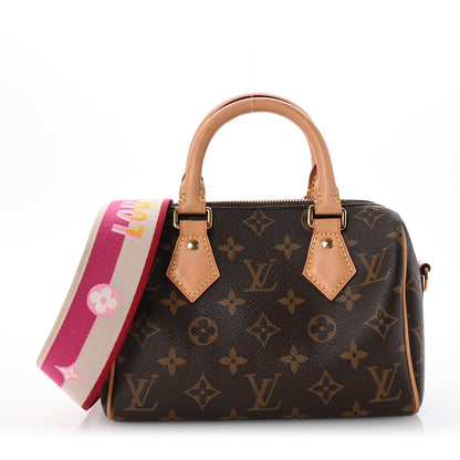 Louis Vuitton Monogram Speedy Bandouliere 20 Fuchsia 1 of 9