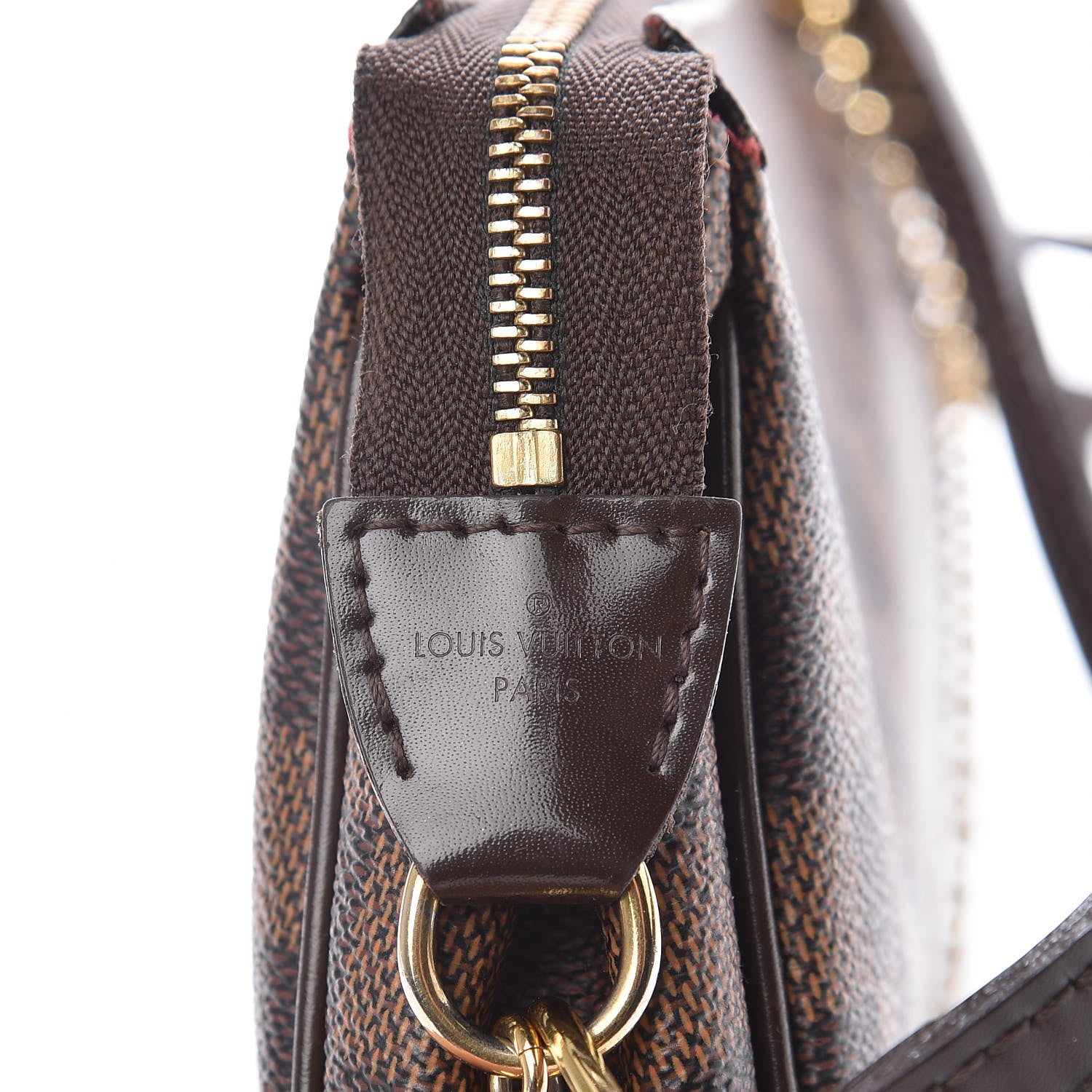 Louis Vuitton Damier Ebene Eva Clutch 6 of 12