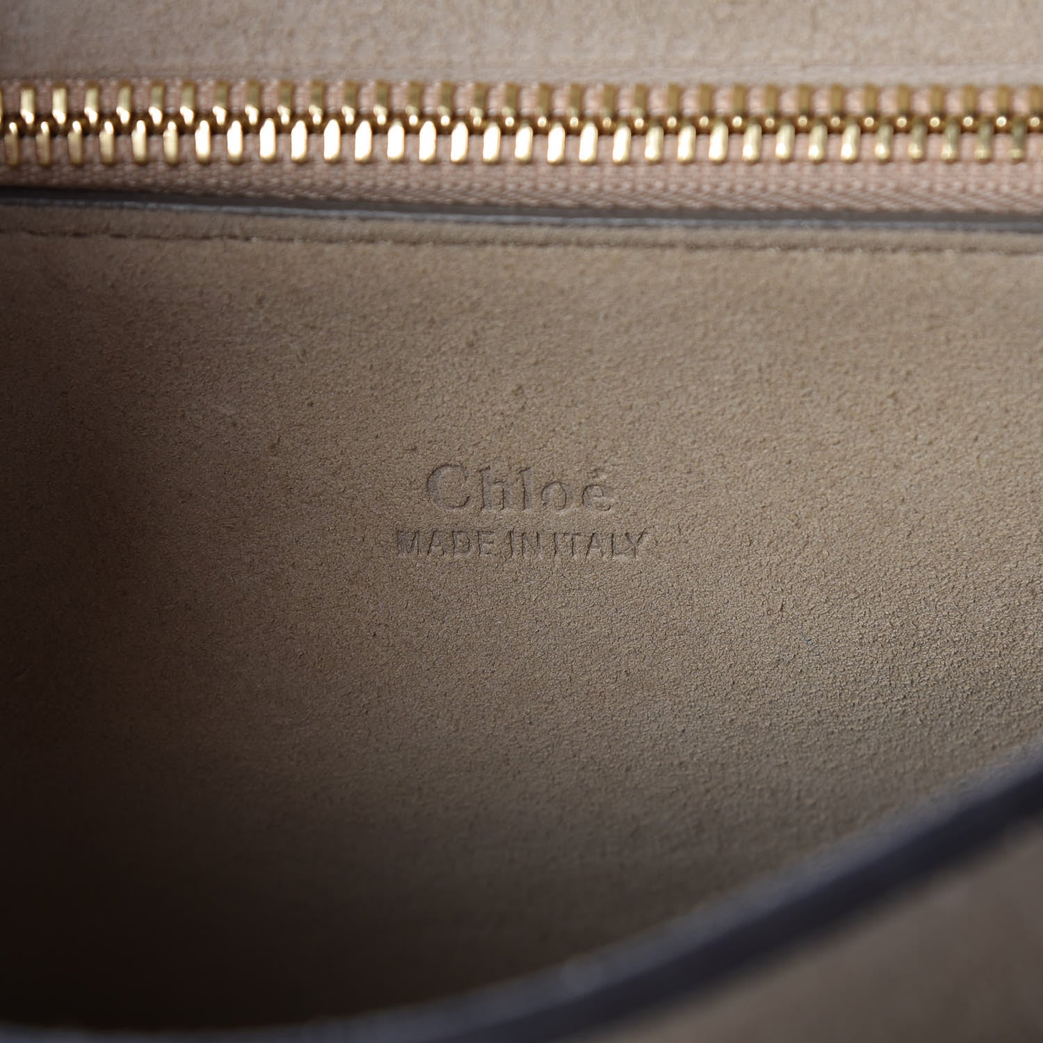 Chloe Goatskin Medium Faye Shoulder Bag Biscotti Beige 6 of 8
